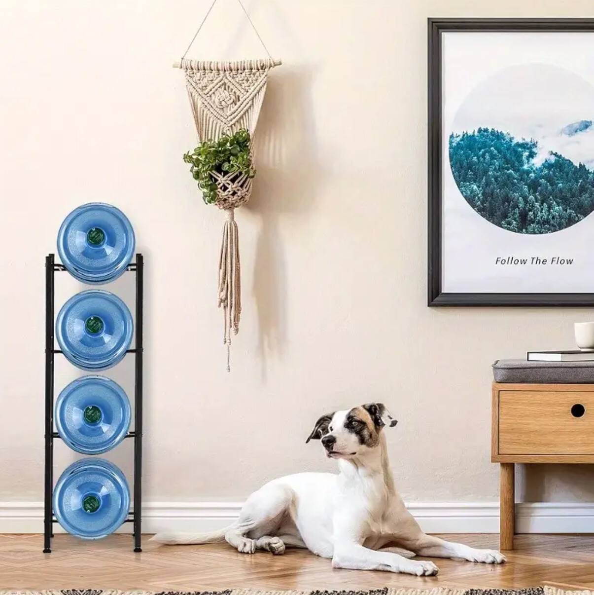 4 Water Bottle holder rack