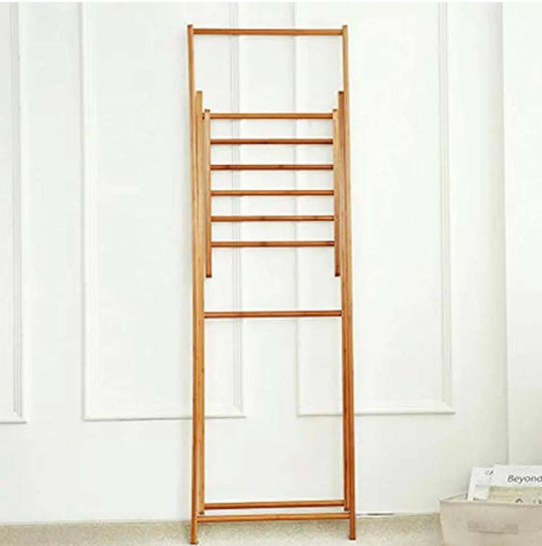 Bamboo cloth hanging rack
Strong