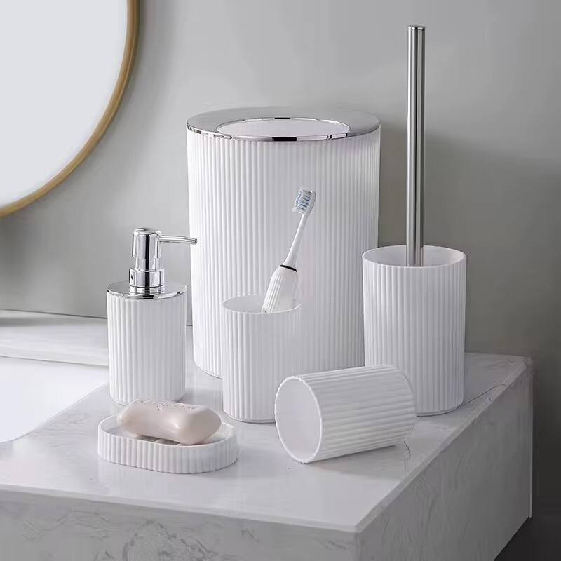 Bathroom set accessories(6pcs)