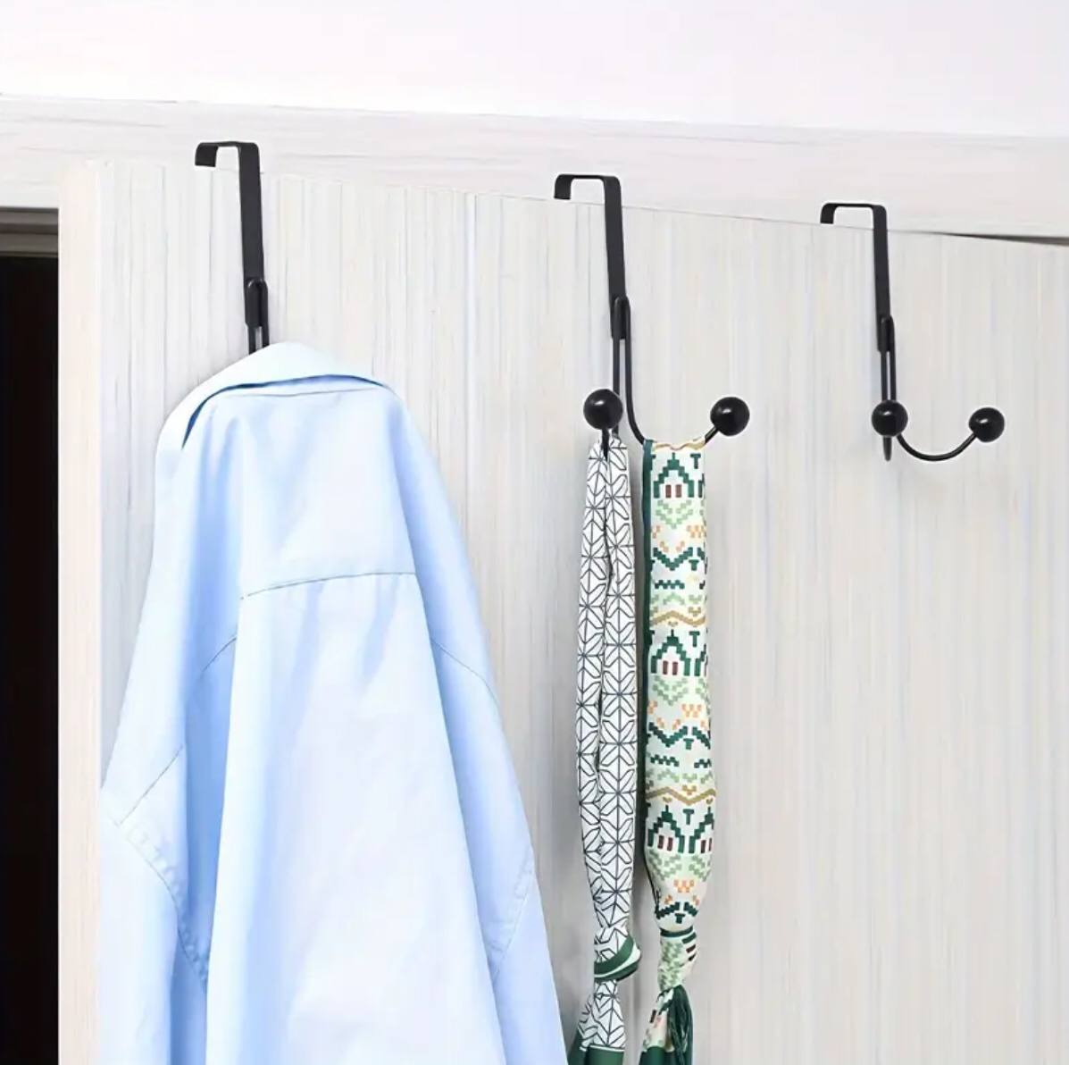 Over The Door Double Hanger Hooks