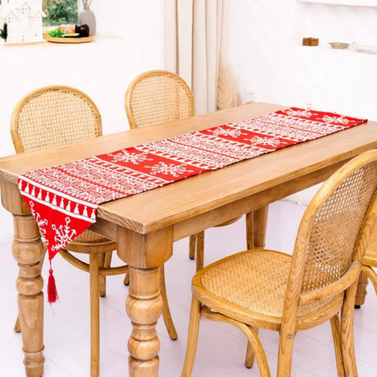 Christmas Knitted Fabric Tablecloth  Runner
35*180cm