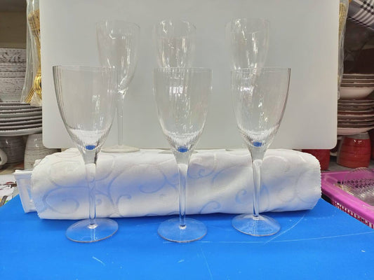 6 PCs shell wine glasses