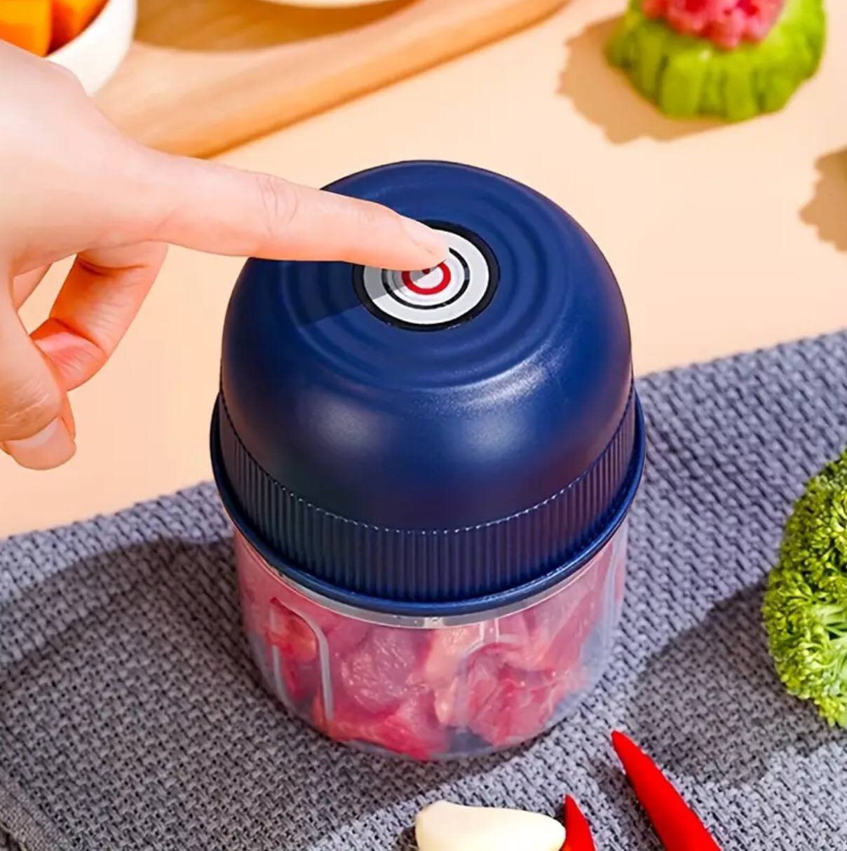 Mini electric garlic chopper/ vegetable Cutter