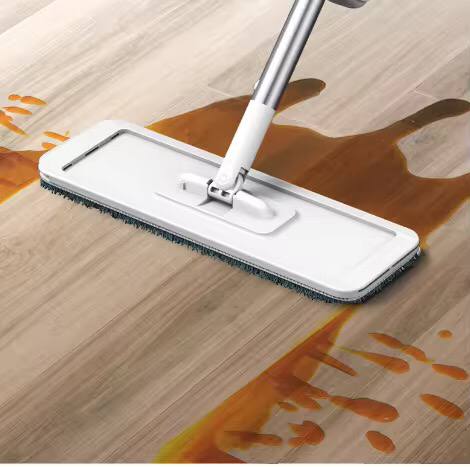 Household Flat Mops Hand-free Mop Bucket Set Lazy Mop God Large Flat Mop Clean Kitchen Mopping Plastic High Cleansing Power