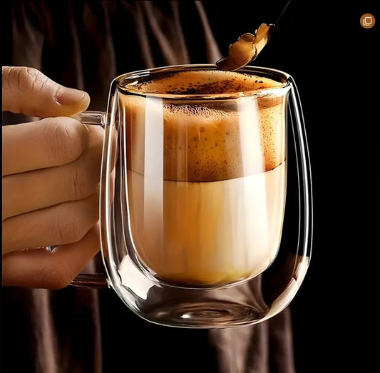 Borosilicate Double Walled mug