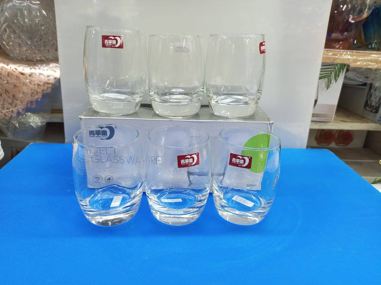 6 PCs whiskey glasses