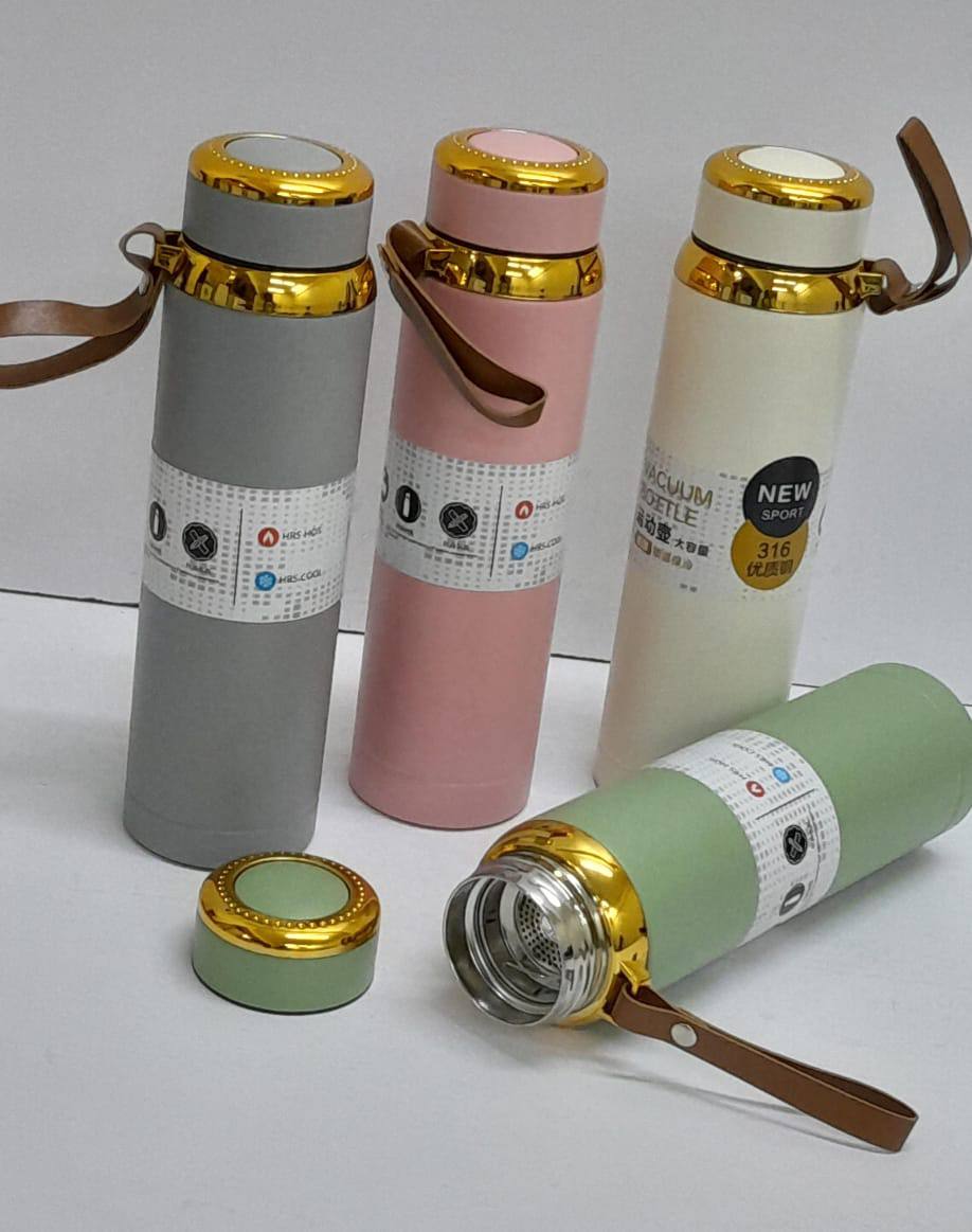 Coloured Hot & cold stainless steel flask