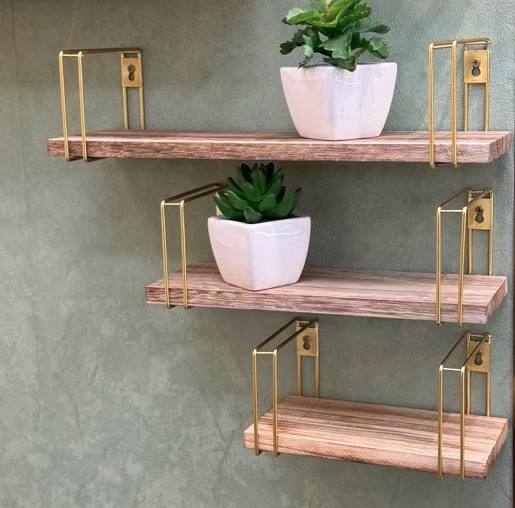 3pcs set decorative  floating shelves