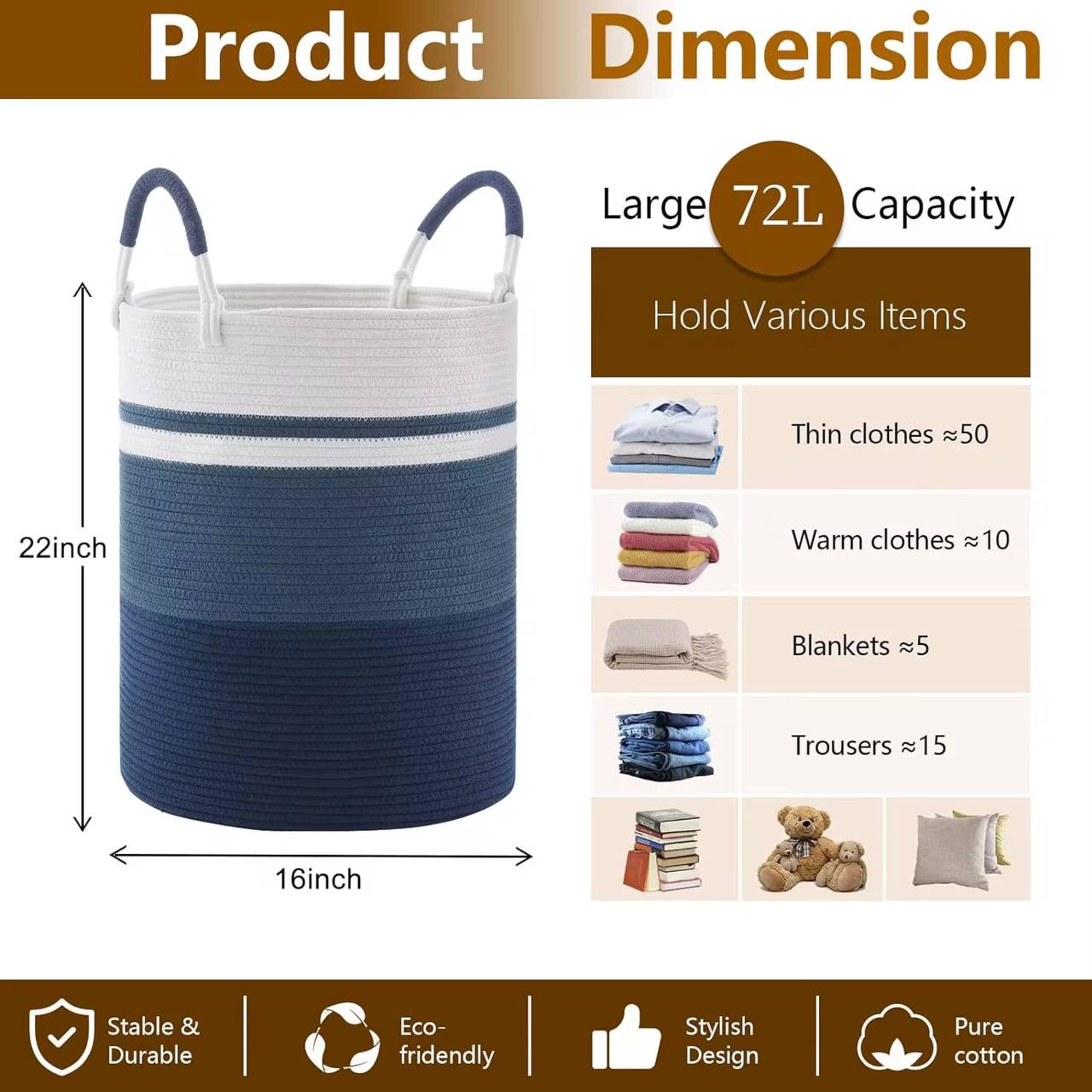 Non woven basket