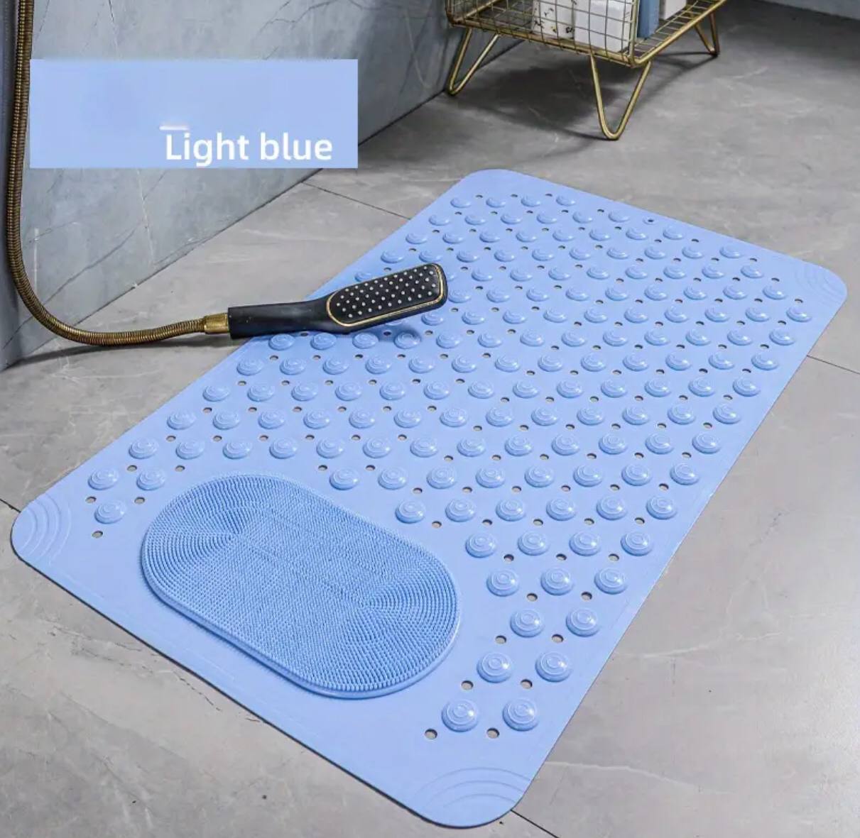 Antislip bathroom mat