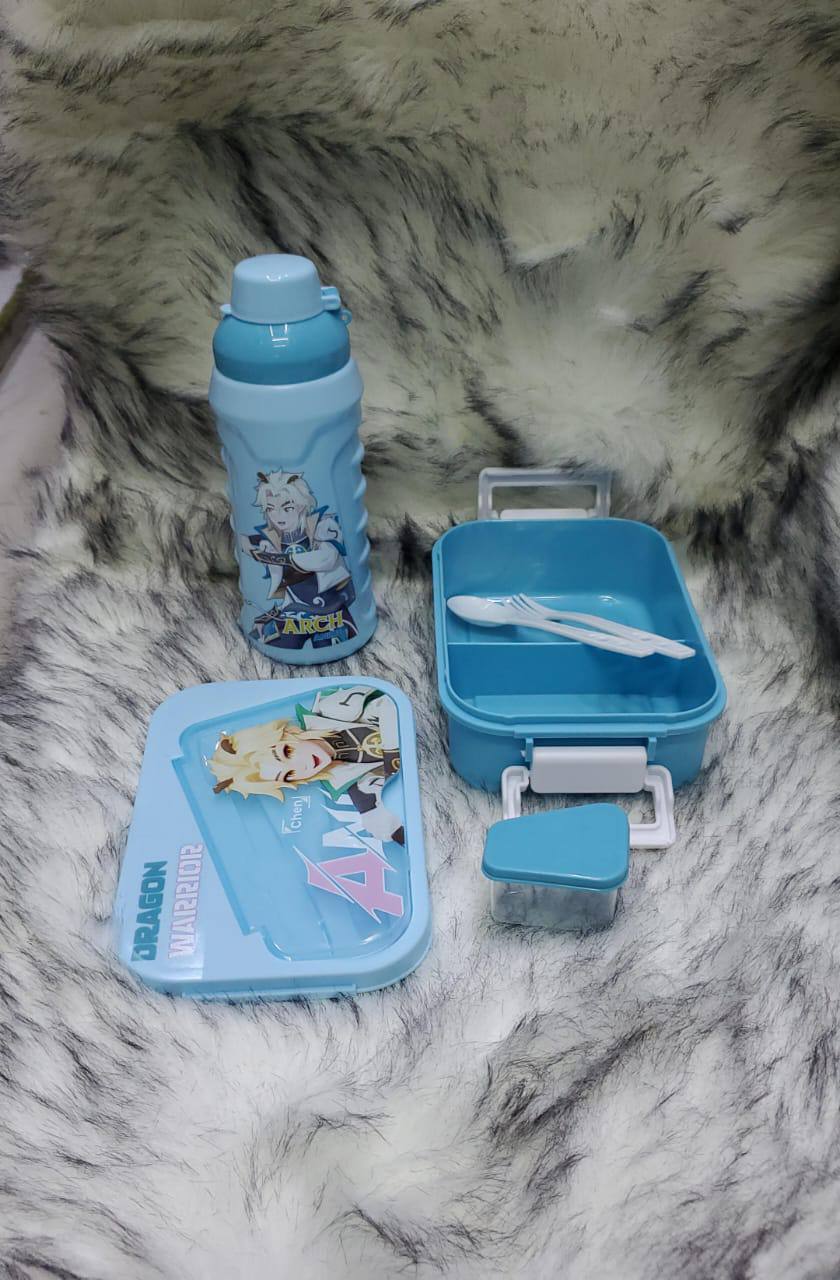 Gift pack snack set snack box {1000ml} + water bottle {500ml}
