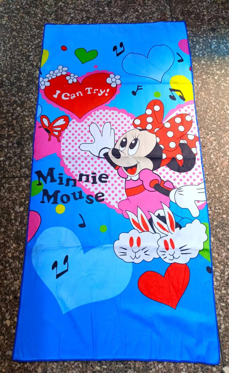 Cartoon themed towels