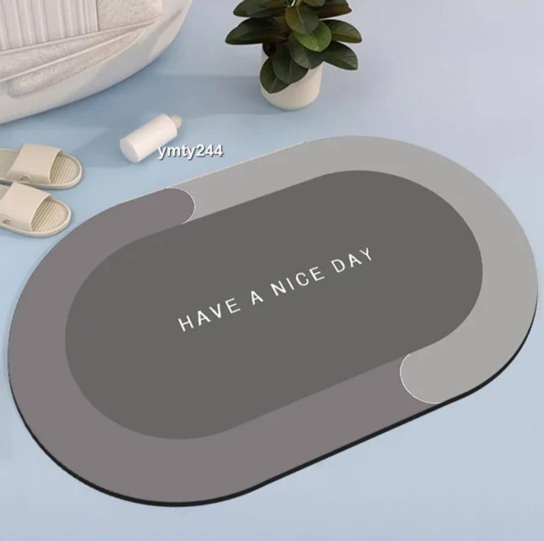 Large   Absorbent Diatom Bathroom  Mats