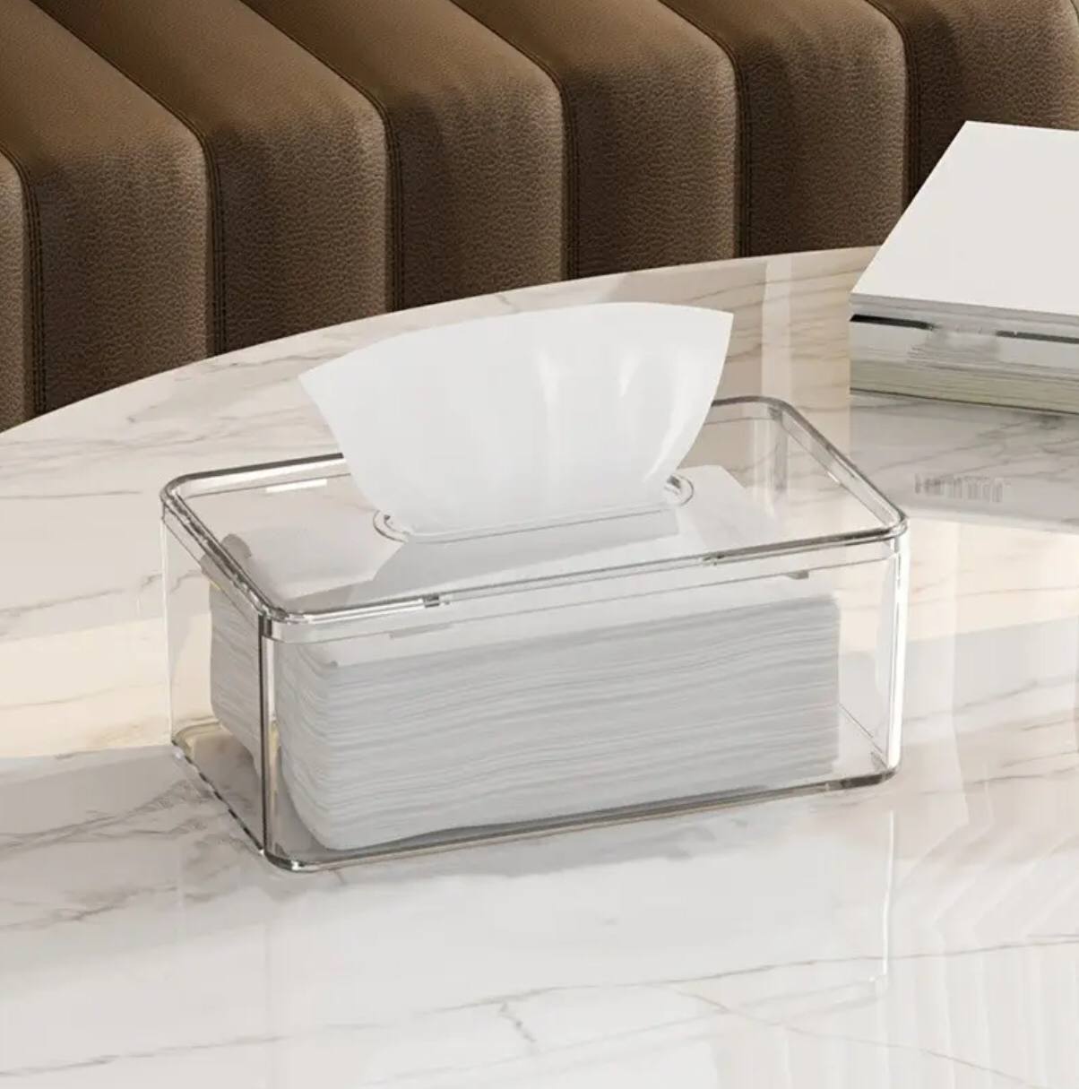 Transparent Table Decoration Acrylic Napkin Dispenser