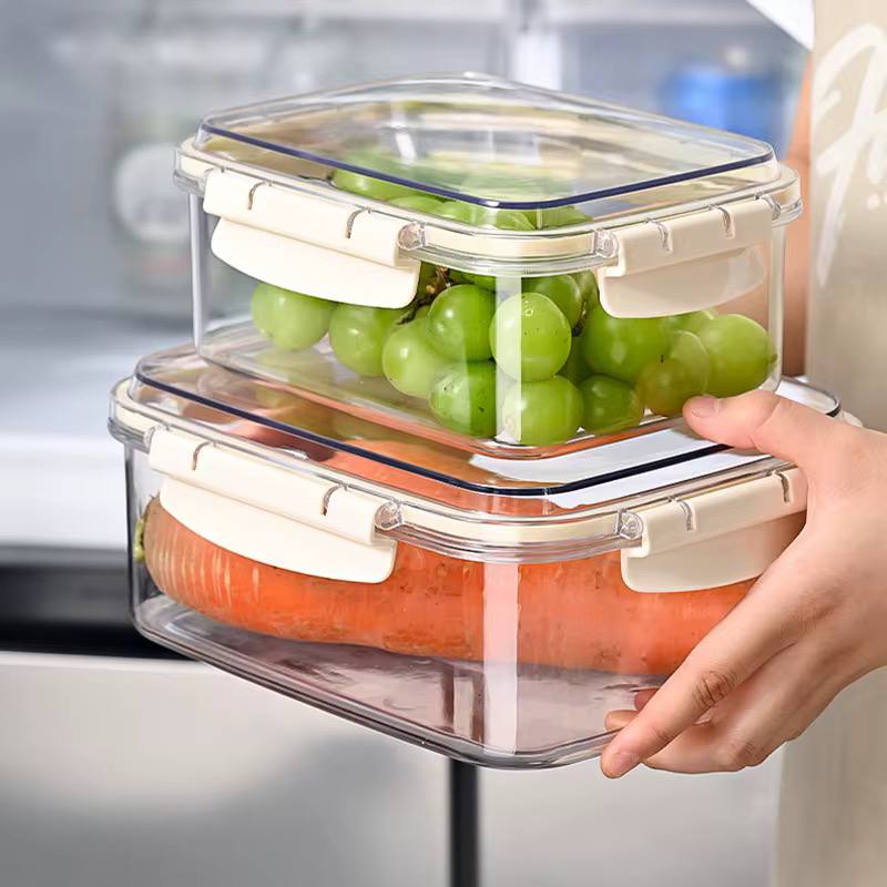 Airtight clip lock lids food storage