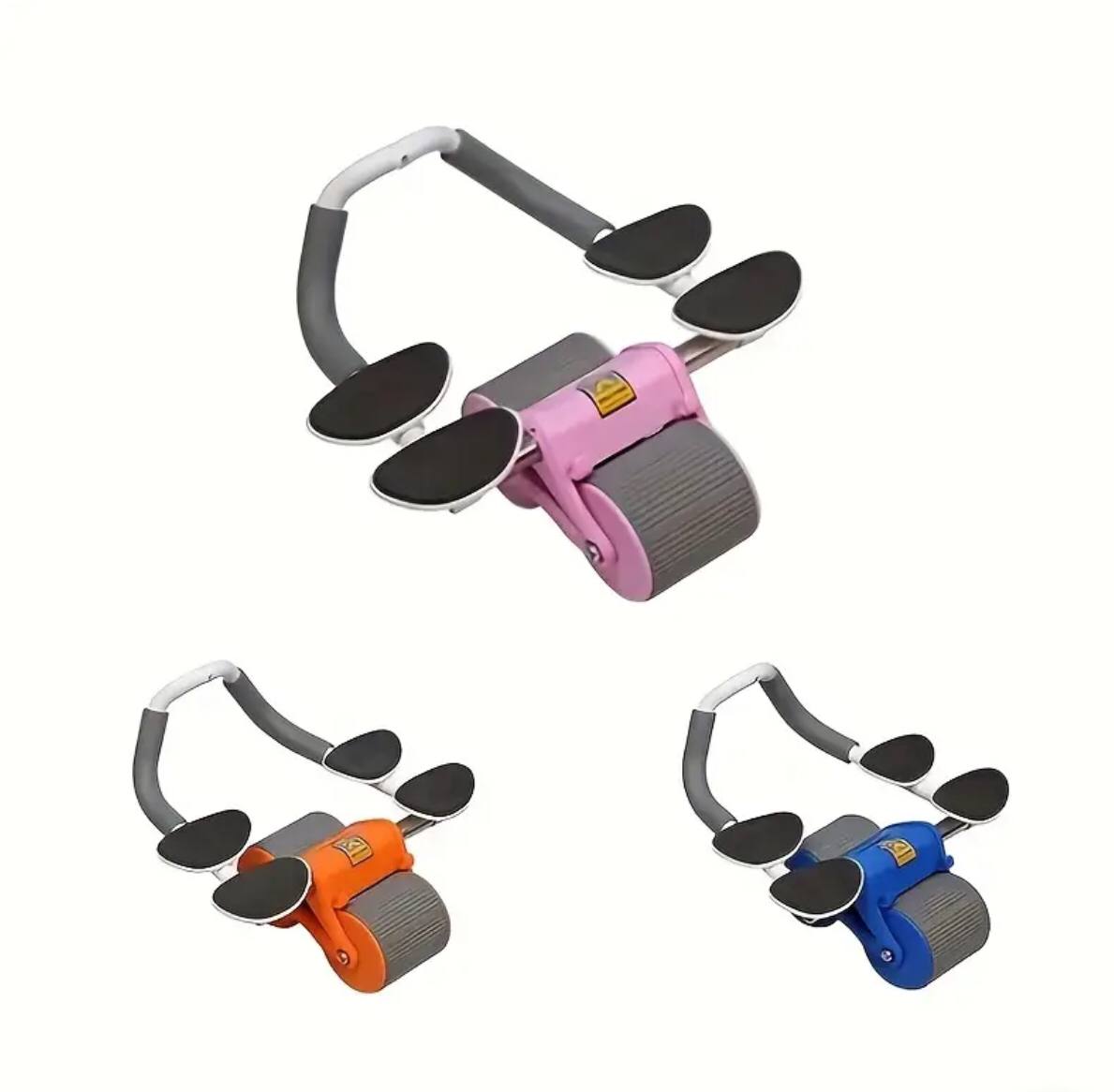 4 elbow pad automatic rebound healthy abdominal wheel
