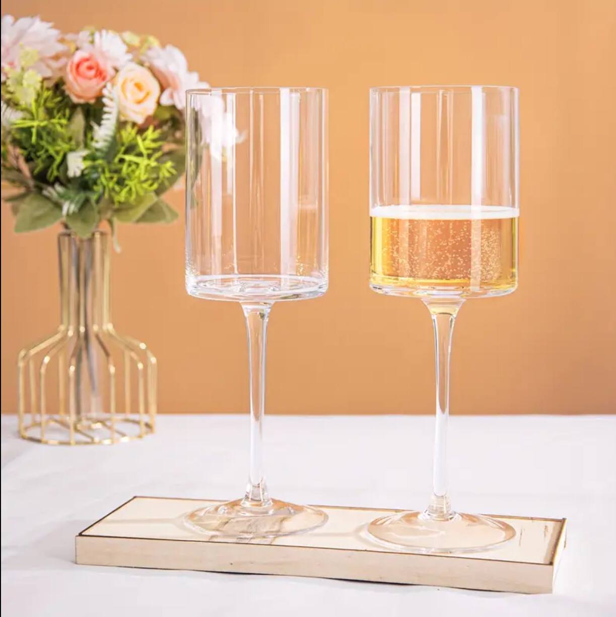 Champagne Flutes
A pair.