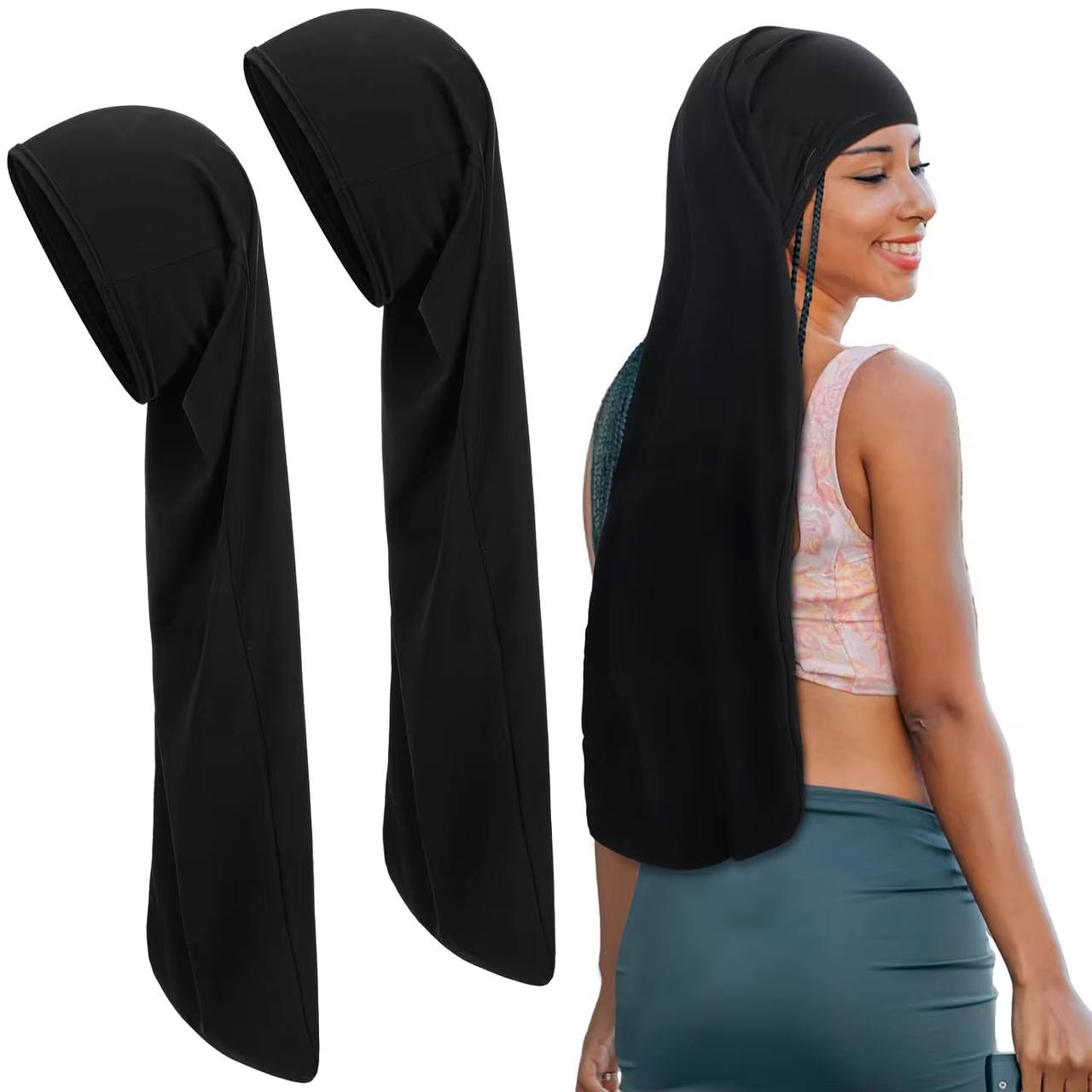 Long Jumbo Hair Bonnet