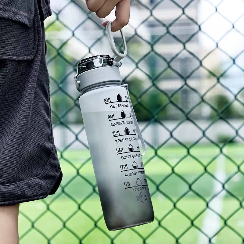 Ultra light weight portable motivation water bottle.PH BOTTLE