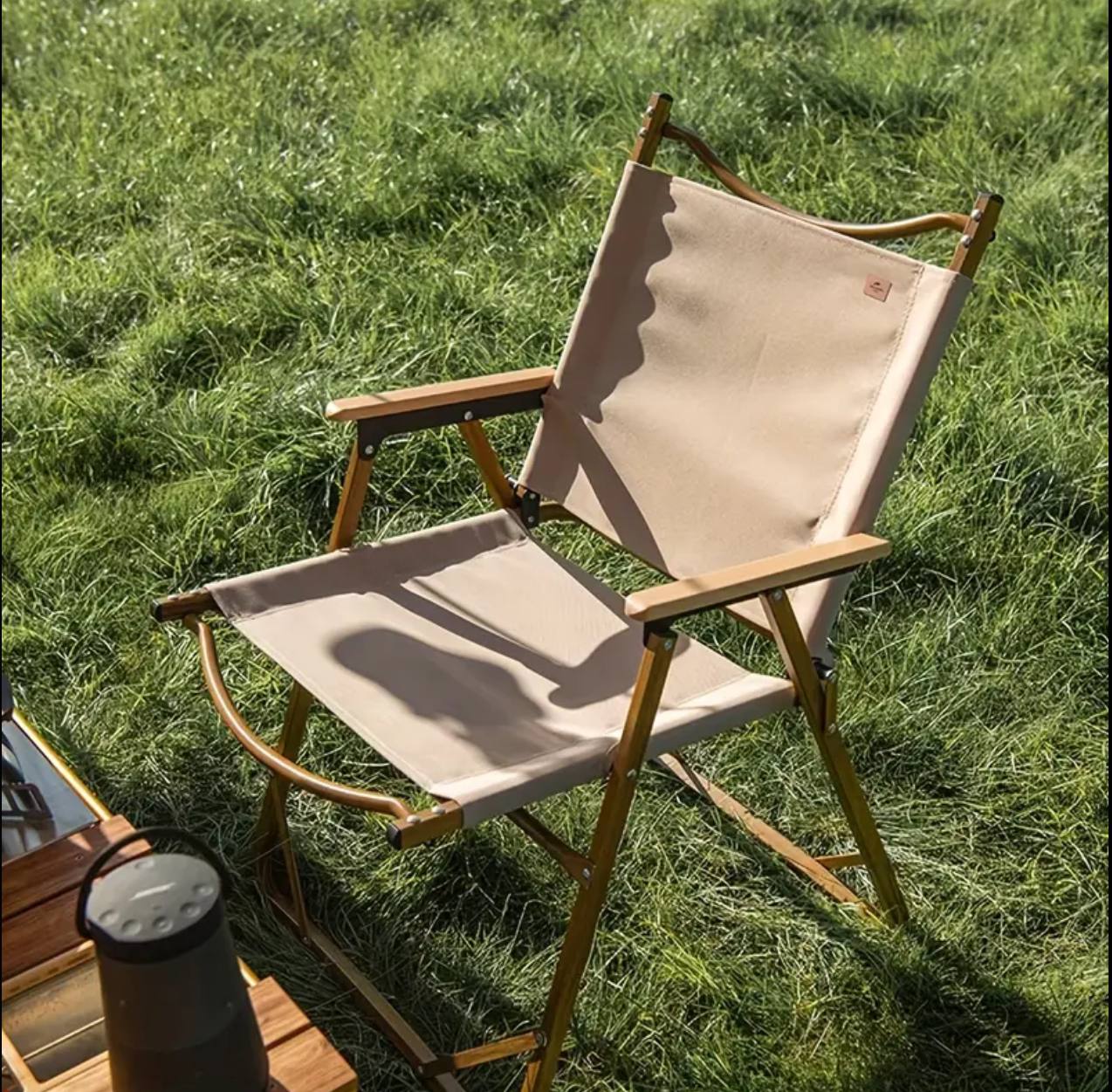 Foldable Camping Picnic Table With 4 chairs and storage box