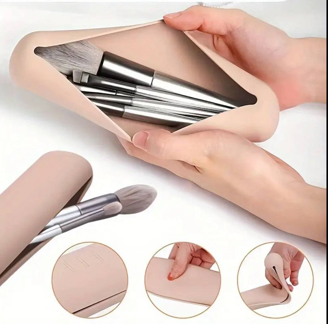 Silicone Makeup Brush Holder