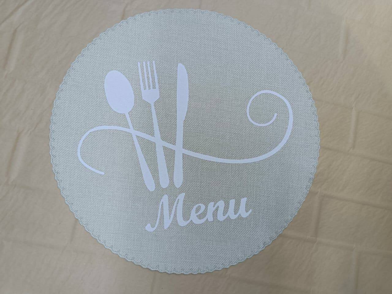 Round table mats 6pc set