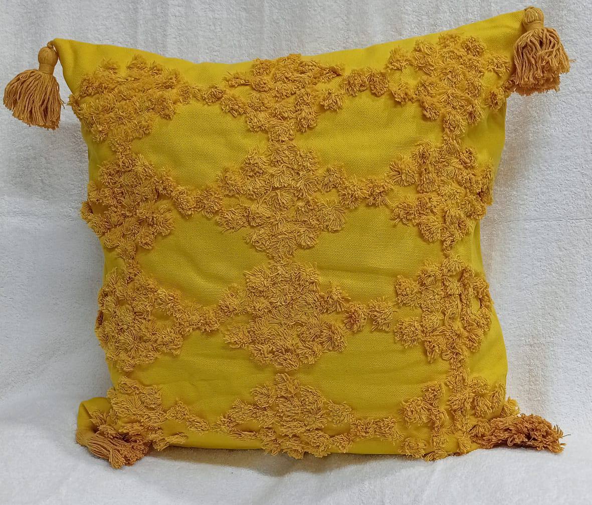 Boho  vintage tufted throw pillow covers