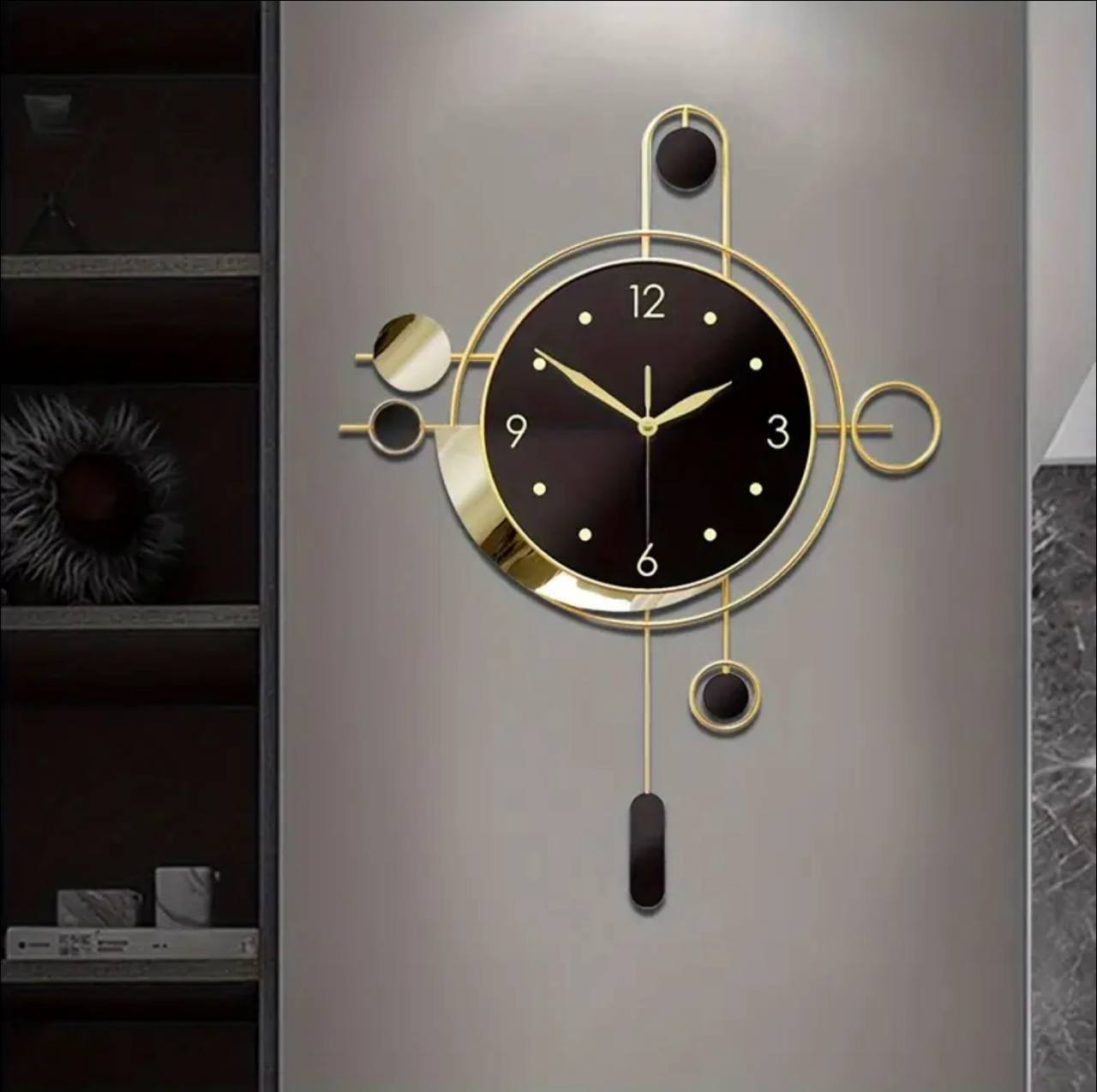 Modern luxury giant wall clock