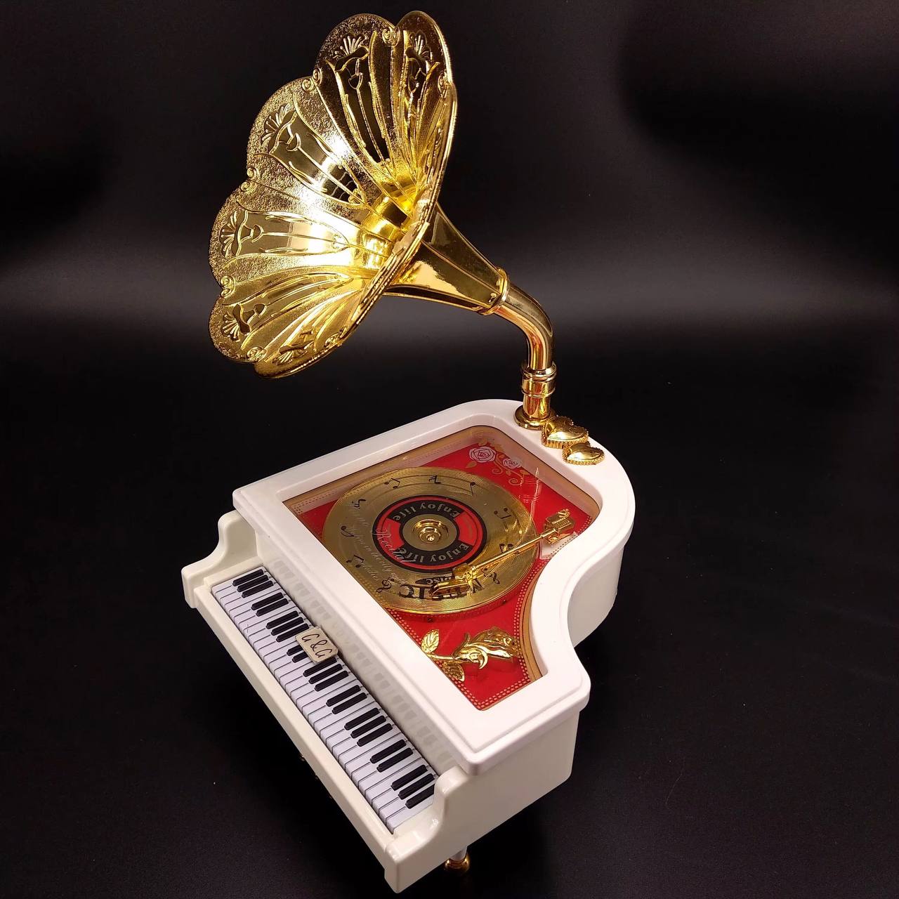 Loud Vintage Retro Music Box Piano