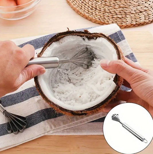 Stainless Steel Coconut Grater.