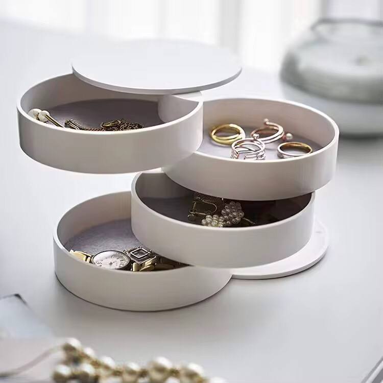 4 layer rotating accessories / Jewelry organizer