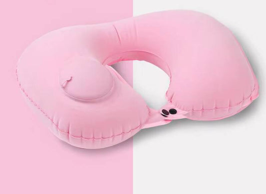 inflatable travel neck pillow