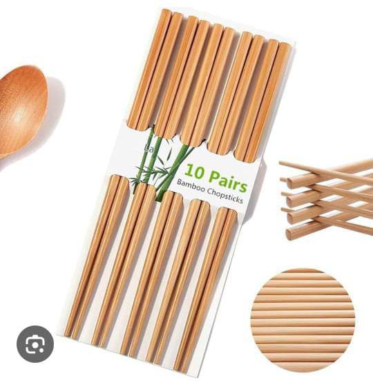 Bamboo Chopsticks 
5 pairs