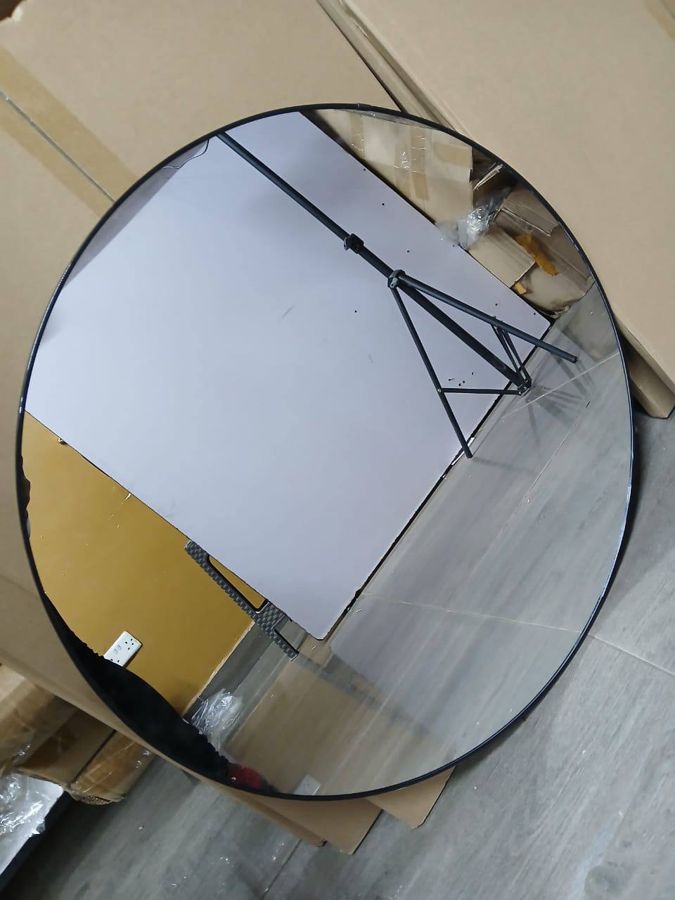 Unbreakable Decorative Oval Wall Mirror