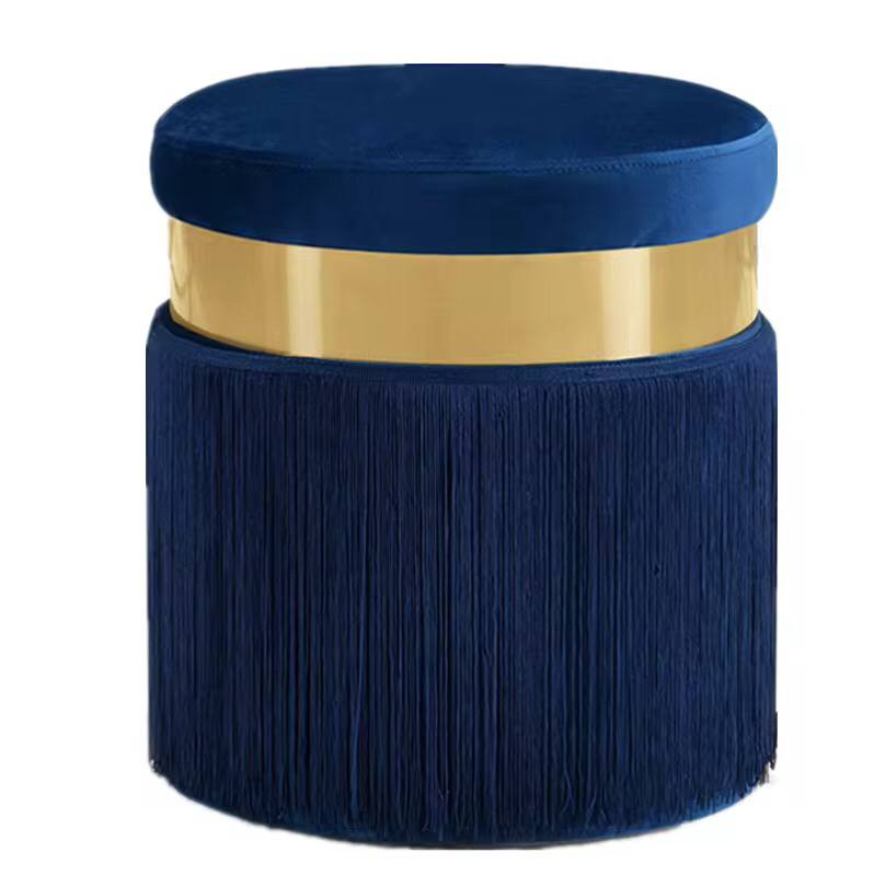 Modern Round Footstool Ottoman