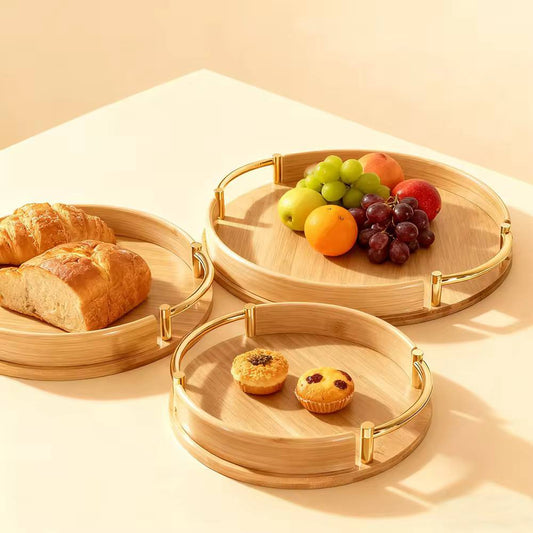 Multi-functional Bamboo Food storage Trays