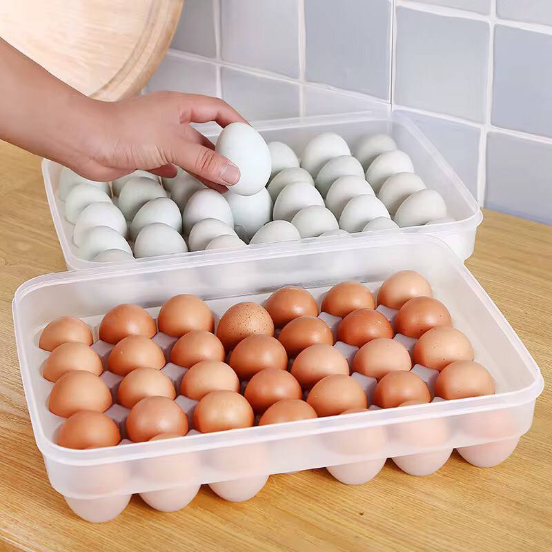 34pc egg tray with lid.