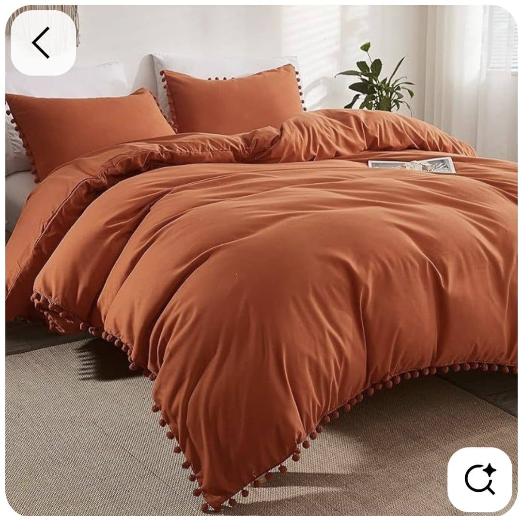 Compressed Cotton duvets with 2 pillow cases