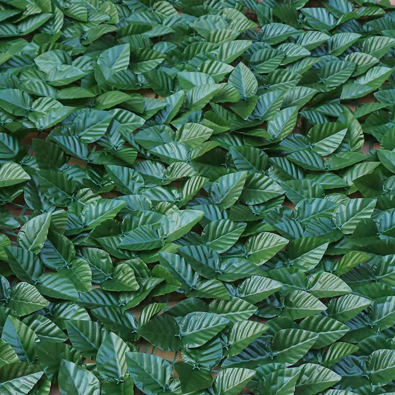 Realistic Green privacy fence