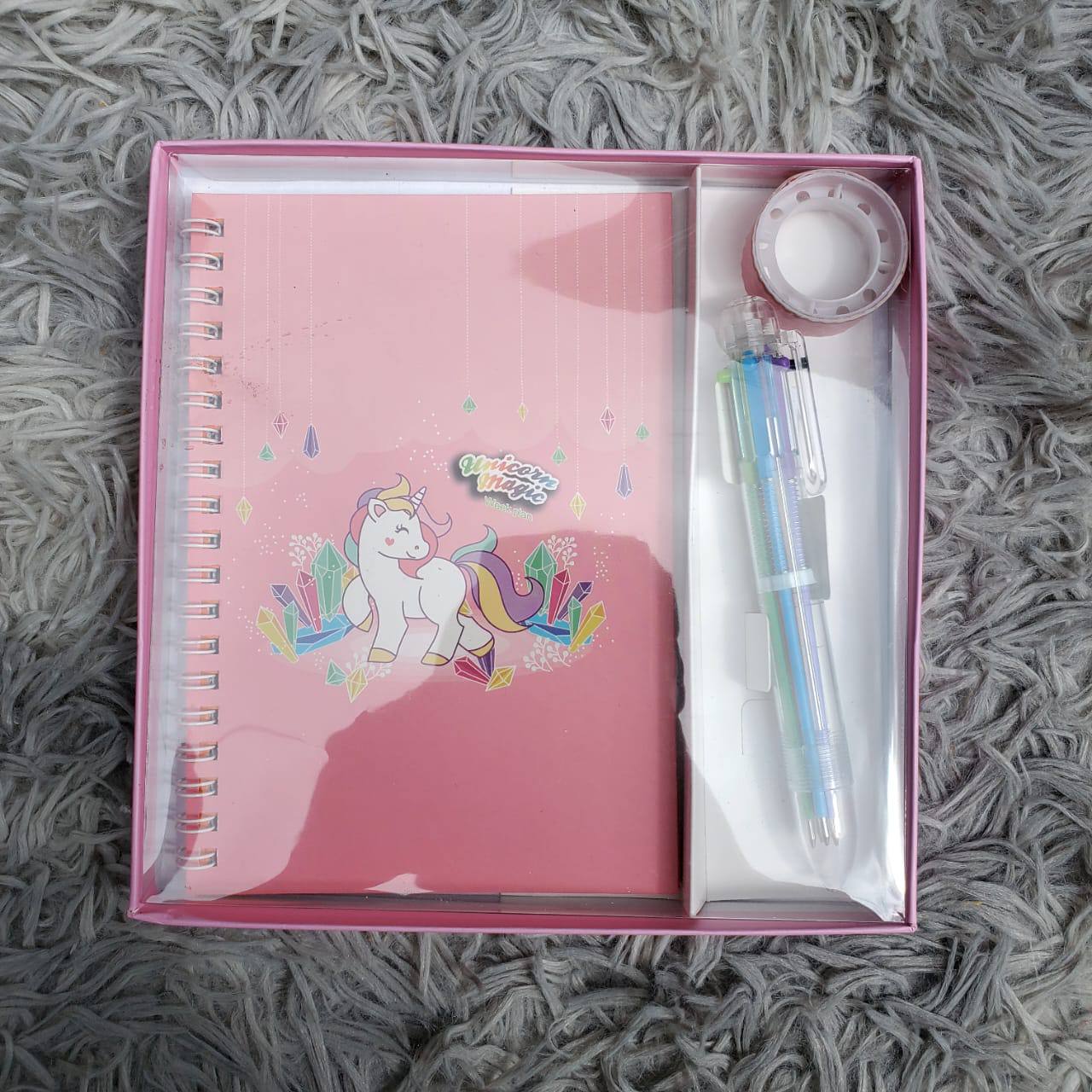 *3 in1 Unicorn Notebook