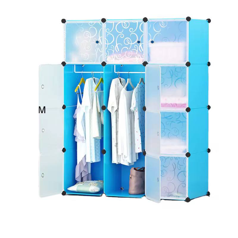 3 Column plastic wardrobes
