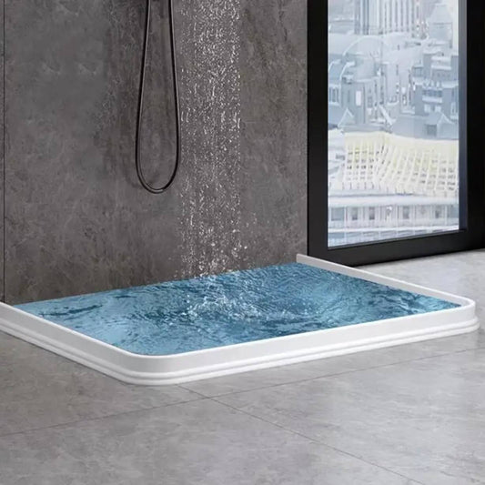Silicone Shower Barrier Bathroom Water Stopper