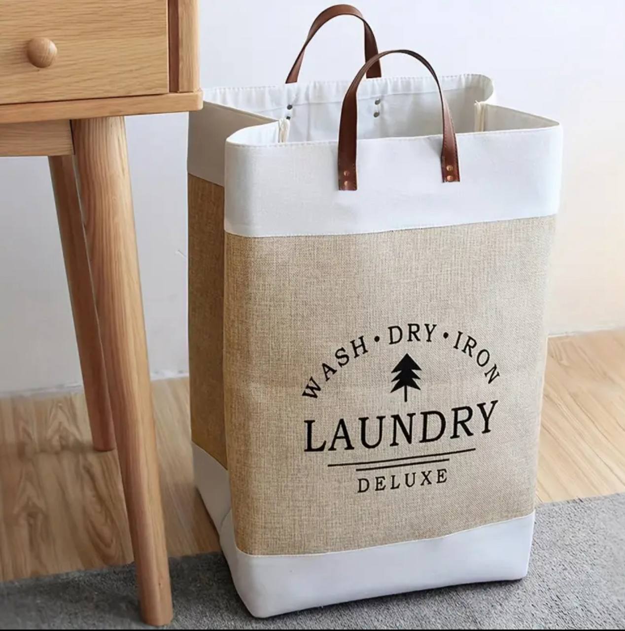 Large capacity Foldable Laundry Deluxe Basket