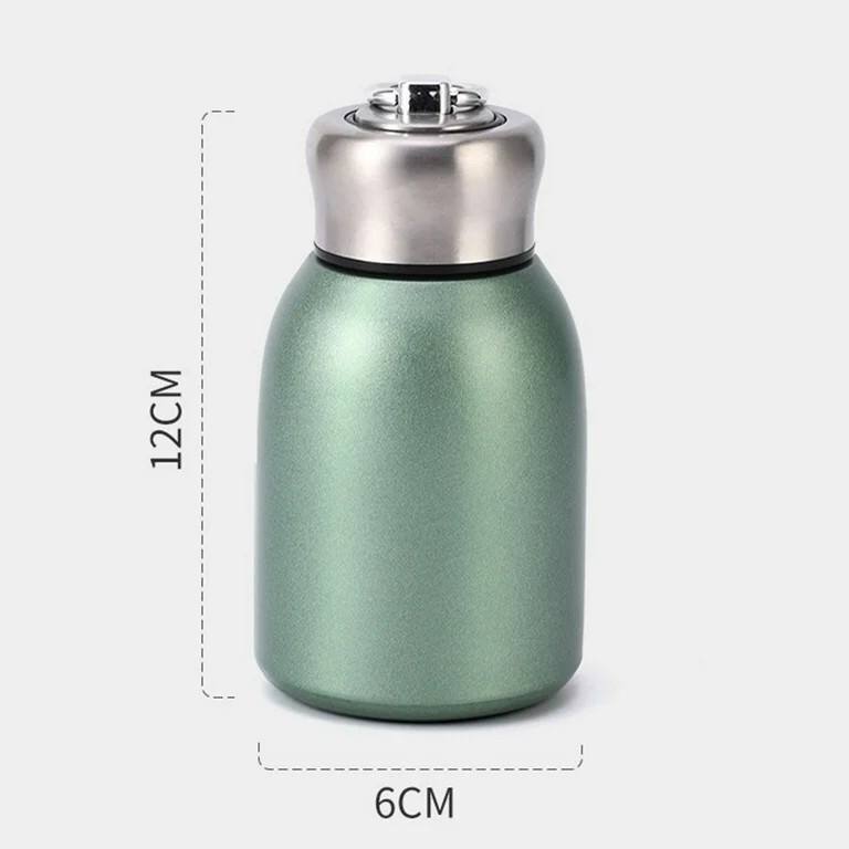 Cute 320ml Small Kids insulated leak proof thermal milk pot