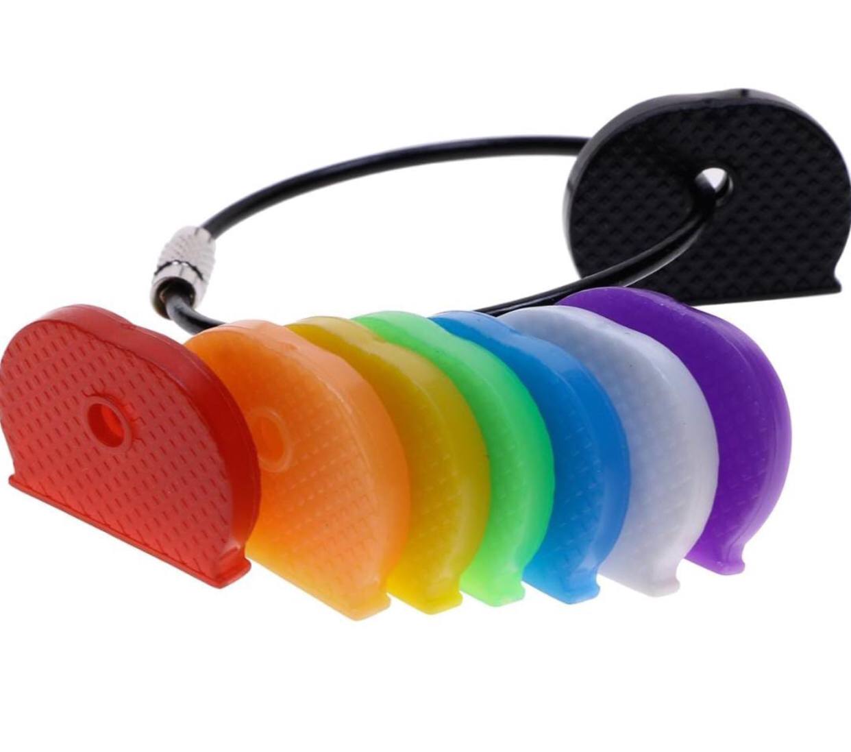 Key identification key cap covers