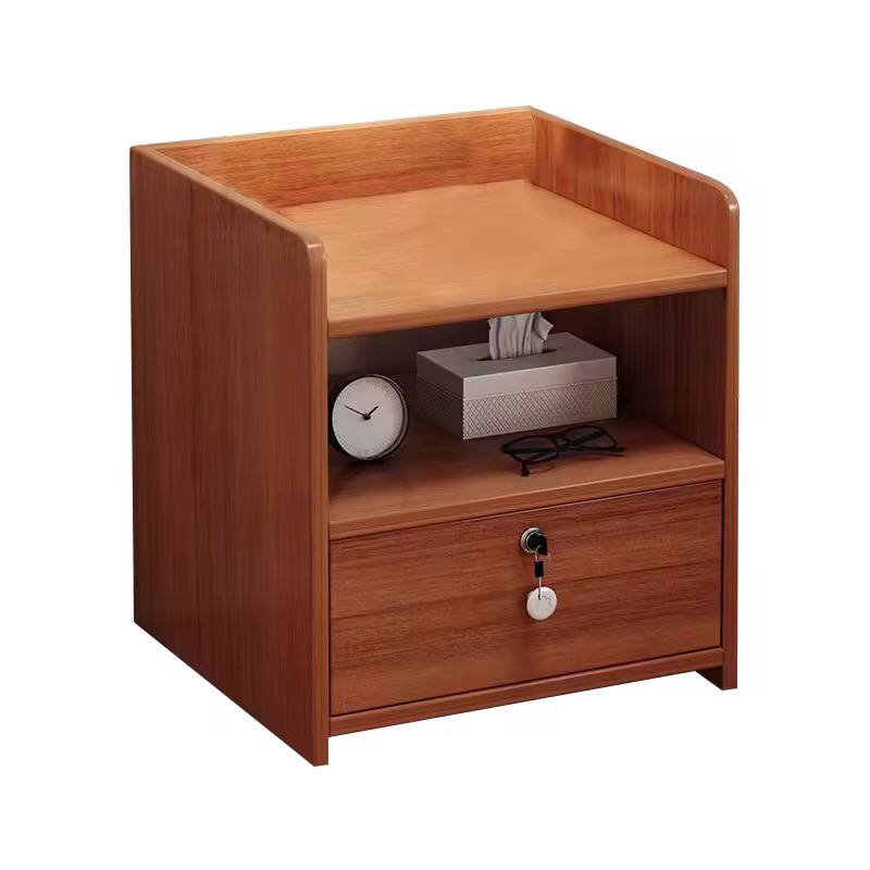 MINI BEDROOM MODERN BEDSIDE STORAGE WITH LOCKER