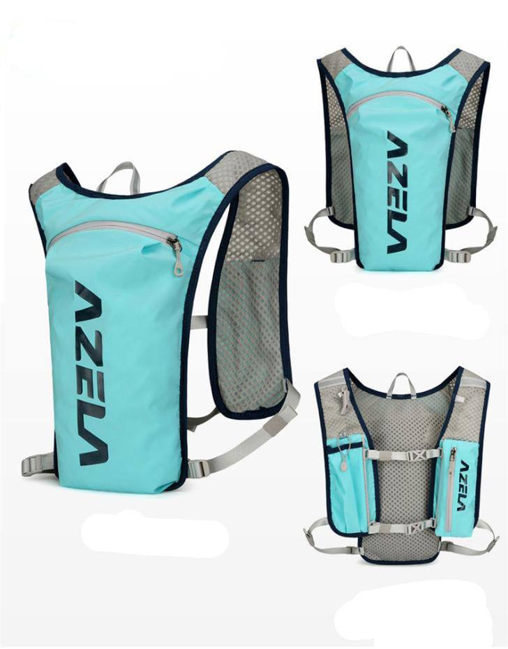 Azela running lightweight hydration vest with 1.5L bladder & 250ml bottle