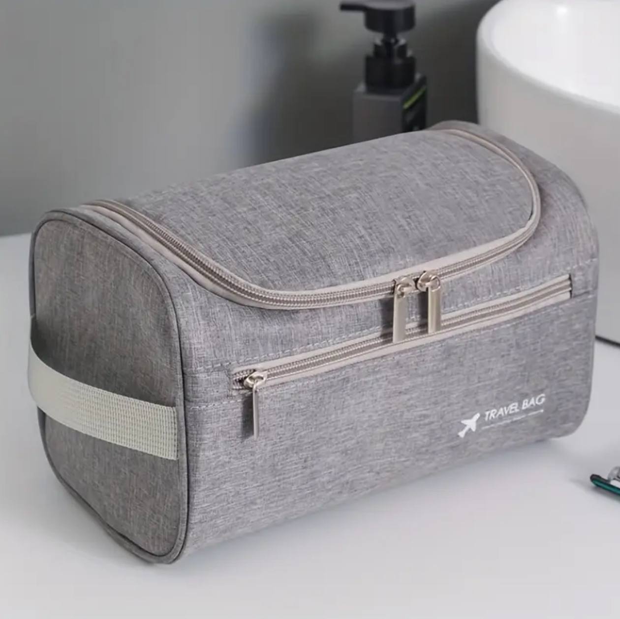 Travel Toiletry Bag for Hanging Men and Women Cosmetic Bag