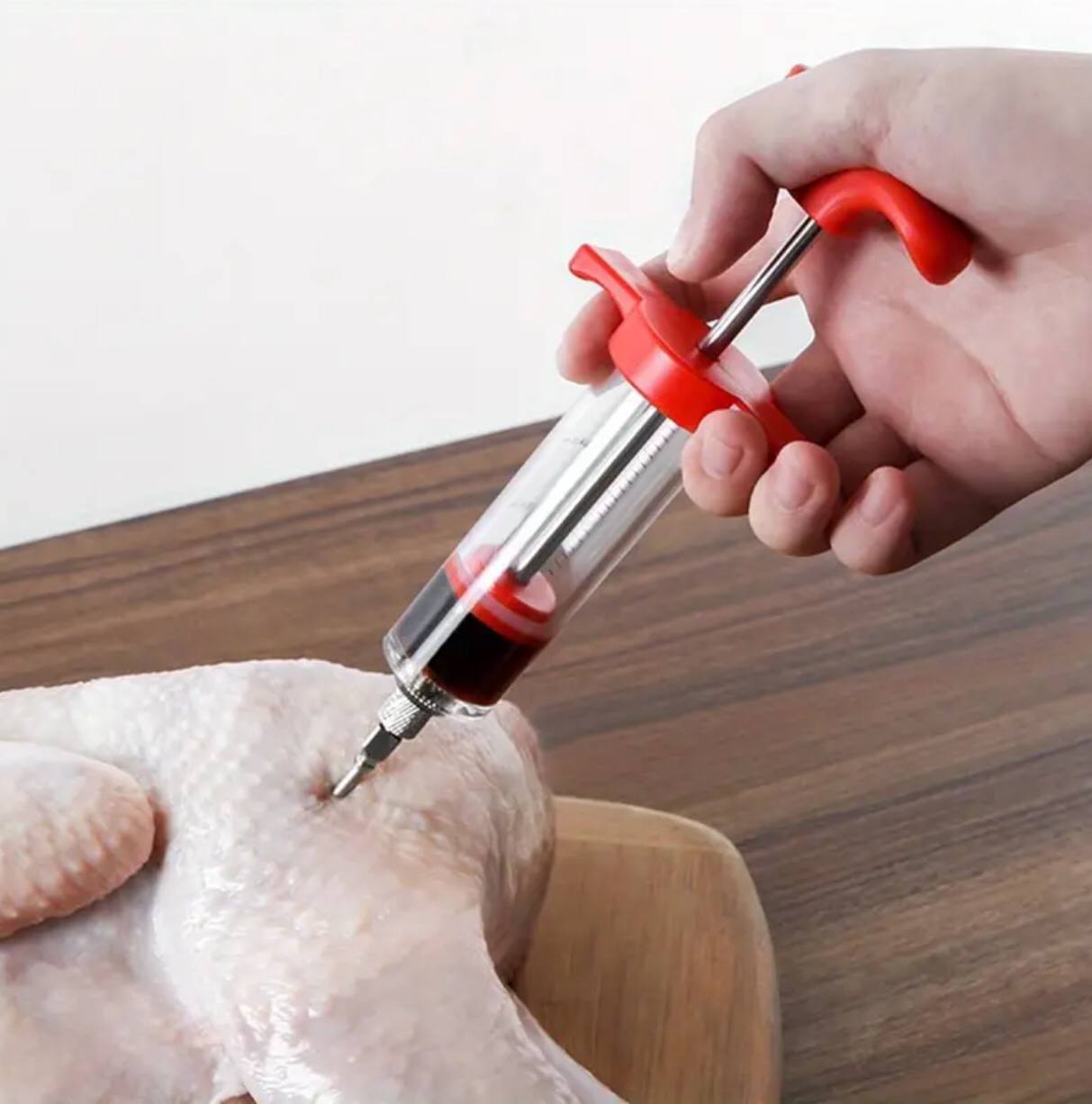 BBQ Marinade meat injector kit