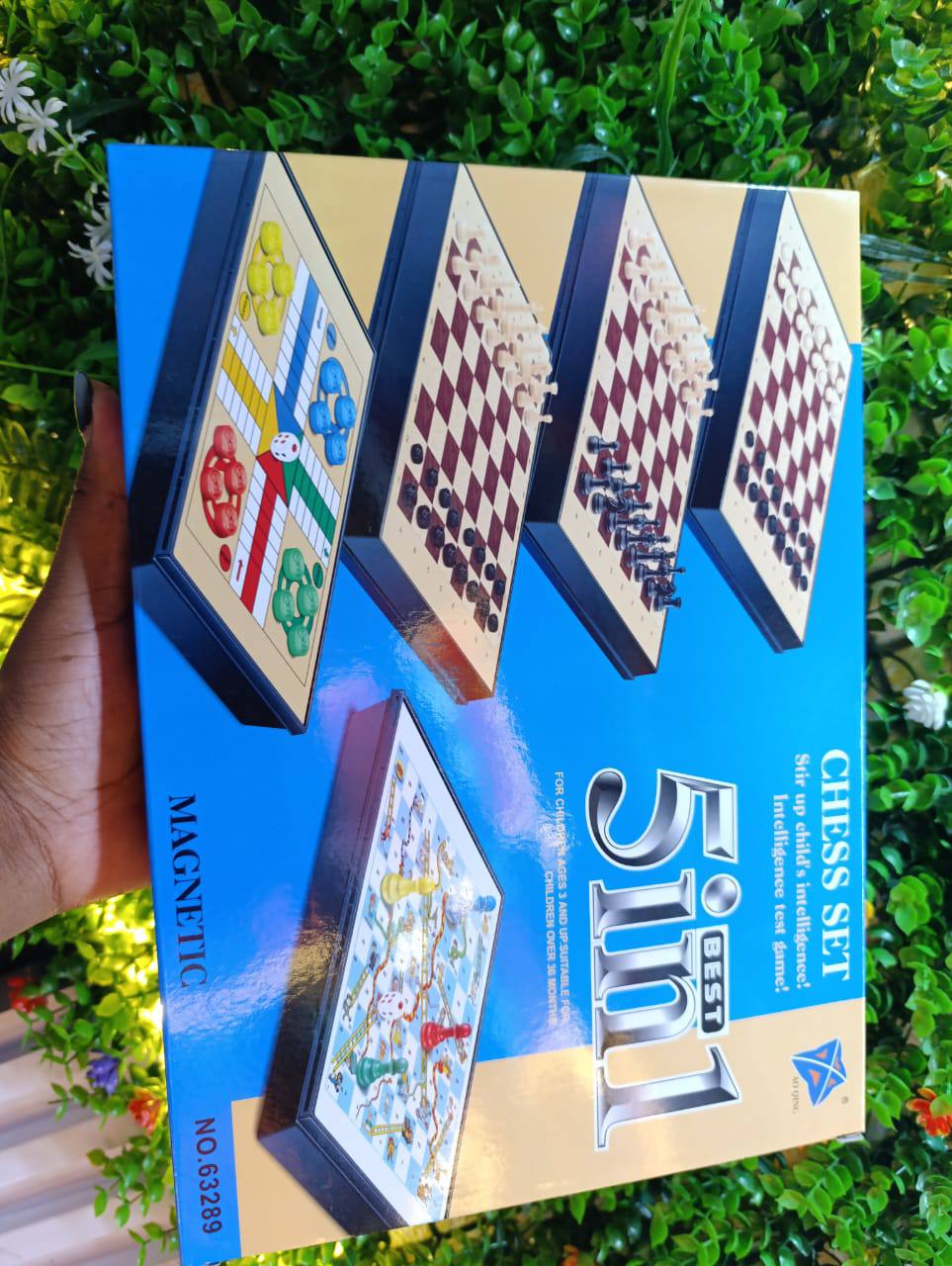 New 5 in 1 Board game